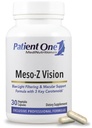 Patient One Meso- Z Vision Note 124; supplement til støtte øje sundhed og blå lys Filtrering * Note 124; med Lutein, Zeaxanthin og Meso- Zeaxanthin