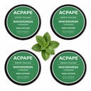 Caffeine Energy Pouches Wintergreen - Nicotine Free Pouches with 80mg Caffeine - Nootropic Pouches with L-Tyrosine, Taurine, Guarana, Theobromine - Caffeine Pouches Nicotine Free - 60 Pouches