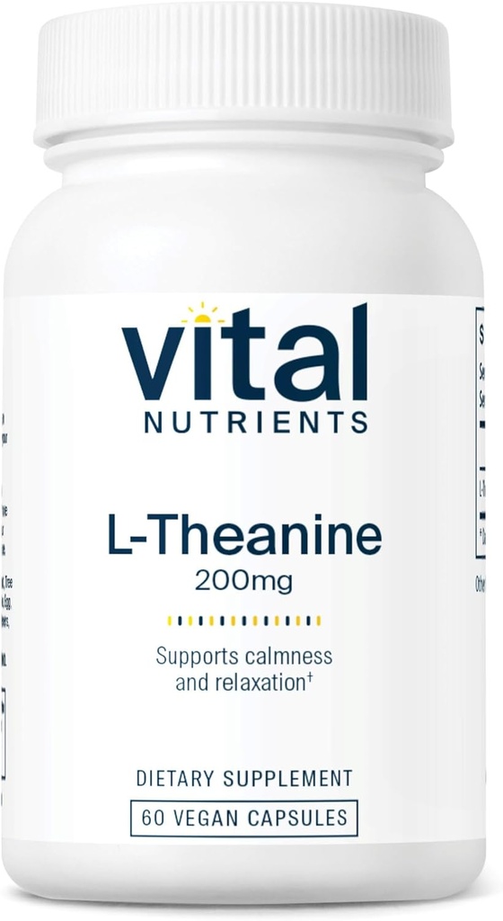 Vital Nutrients L- Theanine 200mg