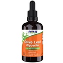 Now Foods Supplements, Olive Leaf Glycerite Liquid, 18% Oleuropein, Dropper inkluderet, Gratis Radical Scavenger *, 2-Ounce