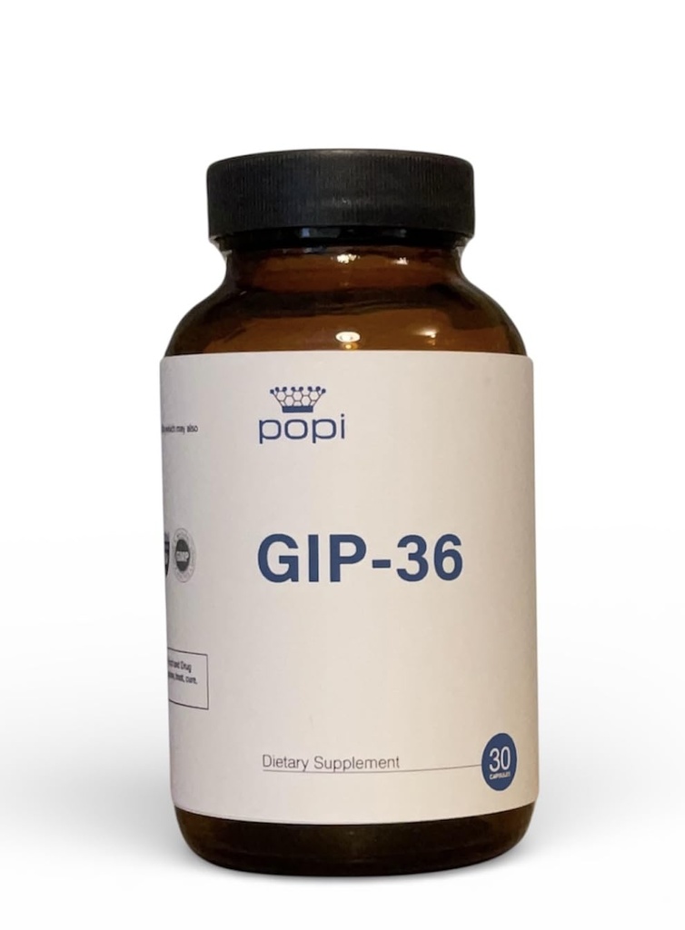Gip-36 Daily General Wellness Dietary Supplement with Capsaicin 30 Capsules