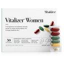 Shaklee-Vitalizer Kvinder - Avanceret ernæring - Prenatal / Postnatal Multivitamin med Omega-3, Probiotika og mere - Understøtter hjerte, fælles, immunforsvar, ben, fordøjelsesbesvær og energi - 30 Vita- Strips ®