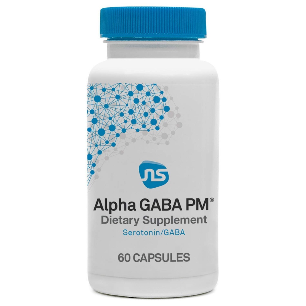 NeuroScience GABA PM rolig søvn støtte til voksne - 400mg L Theanin supplement med 5 htp for hjerne support & Magnesium for søvn - Soothe en overaktiv sind & Racing Tanker (60 kapsler)