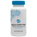 NeuroScience GABA PM rolig søvn støtte til voksne - 400mg L Theanin supplement med 5 htp for hjerne support & Magnesium for søvn - Soothe en overaktiv sind & Racing Tanker (60 kapsler)