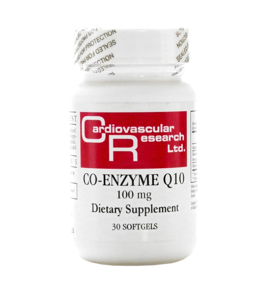 Cardiovascular Research Coenzyme Q10 100 Mg, White, 200 Count