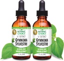 Botanic Choice: Gymnema Sylvestre Liquid Extract - Alkohol & Gluten Free, Non- GMO, 1oz 2 Pack
