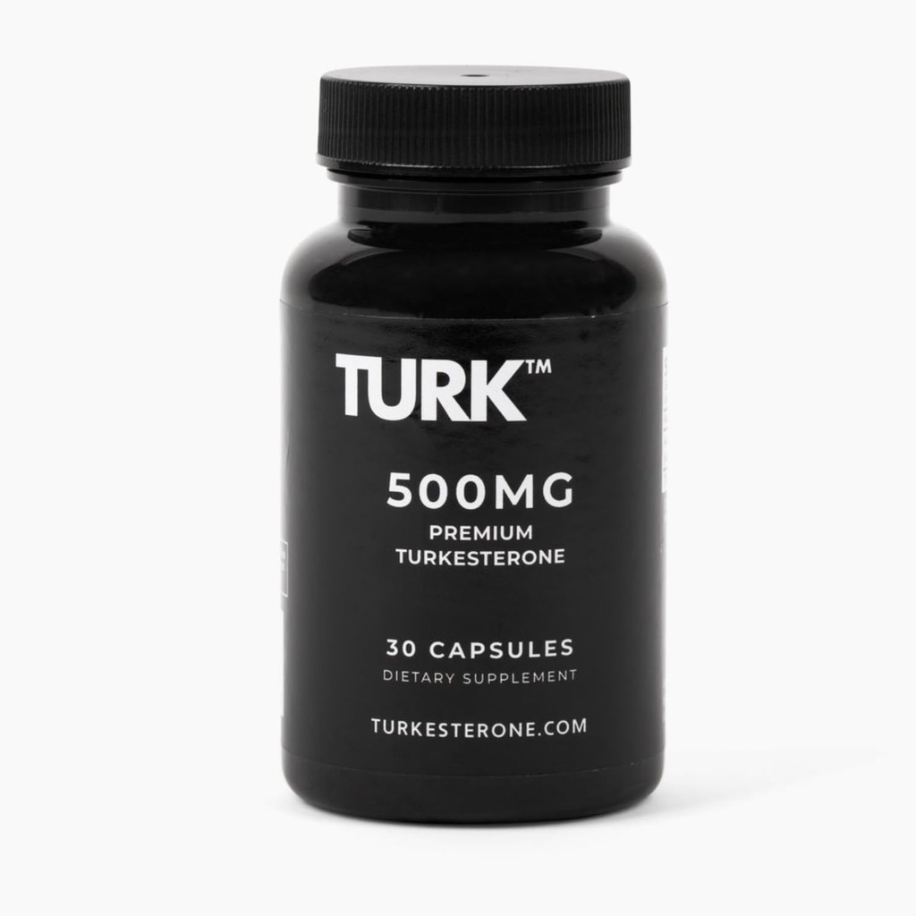 Turk Turkesterone 500mg from Turkesterone.com - Ajuga Turkestanica Extract - The Original 500mg Premium Turkesterone - Third Party Tested - Zero Ecdysterone Filler