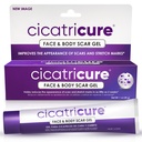 Cicatricure Advanced Scar Gel for Face & Body - Bevis resultater i 2 uger, Scar behandling for Kirurgiske Scars, Stretch Marks, Scars of Burns and Injuries, Acne Scar Treatment, 1 oz (28 g)