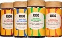 JUGO Superfoods Gumies Variety Pack - Fokus, Energi, Skønhed & ACV Gummies - Plante-baseret, 100% Vegetar, Gluten- Free - Understøtter sind, krop og fordøjelsessygdomme
