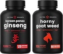 NutraChamps Koreansk Ginseng og Horny Goat Weed Bundle
