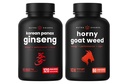 NutraChamps Koreansk Ginseng og Horny Goat Weed Bundle