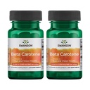 Swanson Beta- Caroten - Vitamin A tillæg Fremme immunforsvar, øje & hudsundhed - Natural Wellness Formel - (250 Softgels, 3000mcg Hver) (2 Pack)