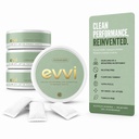 evvi Nicotine-Free Focus Pouches – Clean Energy, Ultra Focus – Tobacco-Free Oral Nootropic Pouches – 15 Pouches per Can (Wintergreen, 4 Pack)