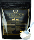 Leverstøtte supplement til hunde og katte - Great for afgiftning og hjælper Nyre, Lever og hud funktion - Kat Leverstøtte - Milk Thistle + Lysin + Cholin Bitartrate + Methionin - 200g