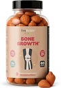 Truhigh Kids Bone Growth Gummies (Strawberry, Age 2 +) Alle naturlige Kids & Toddler Vitaminer - Vitamin D, Calcium, K2, Magnesium Multivitamin - Natural Growth & Development, Builds Strong Bones, Vegan