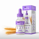Fiber Liquid Drops, 60ml, Fiber Blend Supplement with Inulin, PHGG & Acacia, Easy-to-Use Liquid Formula, 30 Servings