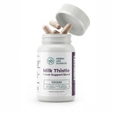 Milk Thistle+ Liver Support Blend | 580mg with Turmeric, Dandelion Root, Beet, & Black Pepper | for Liver Enzyme Support, Detox & Antioxidant Defense | 60 Capsules