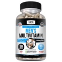 Kaya Naturals Multivitamin til mænd - Mænds Prostata Multivitamin - Multi Mineral Daily Supplement - Piller til mænd - Understøtter sund Prostata - Vitaminas para Hombres - 30 Veggie Kapsler