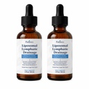 Liposomal Lymphatic Drainage Drops, Advanced Herbal Lymphatic Drainage Supplements with Cleavers, Red Clover, Echinacea, Burdock Root, Dandelion, Elderberry & Calendula, 4 fl oz
