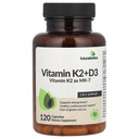 Futurebiotika Vitamin K2 + D3, 120 kapsler