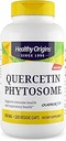 Sund oprindelse Quercetin Phytosome 500 mg - Quercetin Kosttilskud til immunforsvar og respiratorisk støtte - Vegan, ikke- GMO & gluten- fri quercetin Supplement - 120 Veggie kapsler