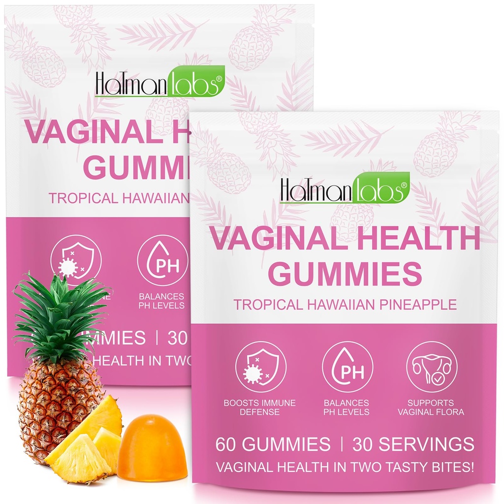 120 Count Vaginal Probiotics Gummies, PH Balance for Women, Premium Feminine Balance Gummies for Women, Improve Immune, Women's Vaginal Health Supplement