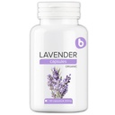 Organiske lavendelkapsler - Lavendelpiller til afslapning og balance - Understøtter rolig sind og krop - Naturligt supplement - Non- GMO, Gluten- fri - 90 Veganske kapsler