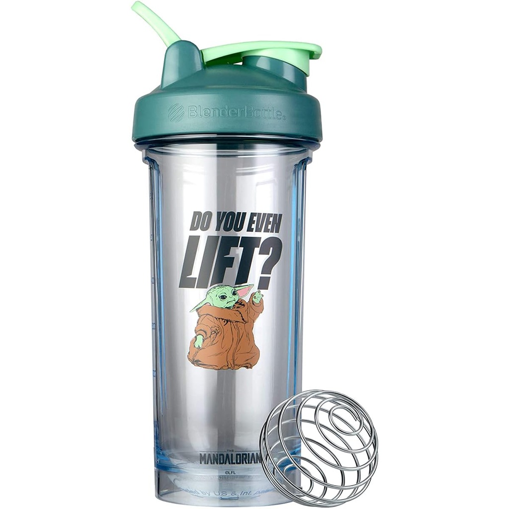 BlenderFlaske Star Wars Shaker Flaske Pro Series Perfekt til Protein Shakes og Pre Workout, 28-Ounce, Har du selv løfte?