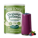 Fire Sigmatic Organic Plant- Based Protein Powder Unflavored Protein med Lion 's Mane, Chaga, Cordyceps og mere Buddy 124; Clean Vegan Protein Forhøjet for Brain Function og immunforsvar; 16,9 oz