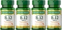 Nature 's Bounty Vitamin B- 12 500 mcg, 100 ea (pakke med 4)