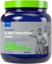 POWERLIFE High Impact Plant Protein Powder med 3000 MG HMB, Plant- baseret, Ingen sukker tilsat, Vegan, Keto Friendly, Non- GMO (Vanilla - Ny Formel)