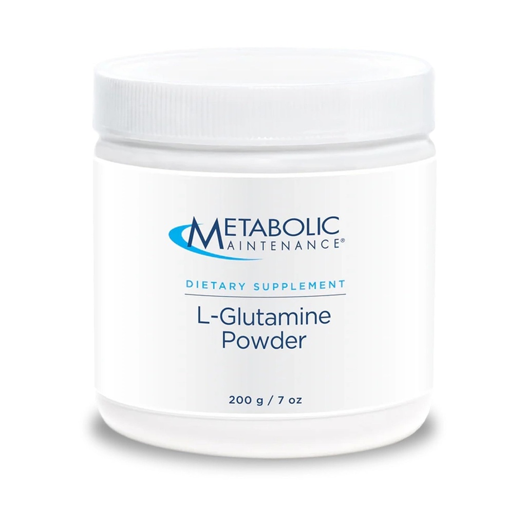 Metabolisk vedligeholdelse L- Glutamin Powder - 1000mg, Aminosyretilskud, Easy Drink Mix, Understøtter Gut Sundhed & Inddrivelse for kvinder & mænd - Unflavored, 200g (200 Servere)