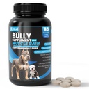 Kilab Hund Vægt Gainer - 60- Greve Muskel Builder Hund tillæg - Muskel vækst supplement til hunde, hvalpe og voksne - Bully Growth Formel med gurkemeje, Glucosamin, Grønne Lipped Muslinger