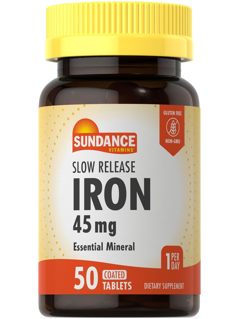 Sundance Iron 45mg Slow Release Pills