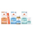 Uqora Complete Regimen med Flush, Defend & Promote - Urinary Tract Support med D-Mannose, C-vitamin, Green Tea Extract, Probiotika & mere - Omfattende Brege Health Support * - 3-Part Bundle