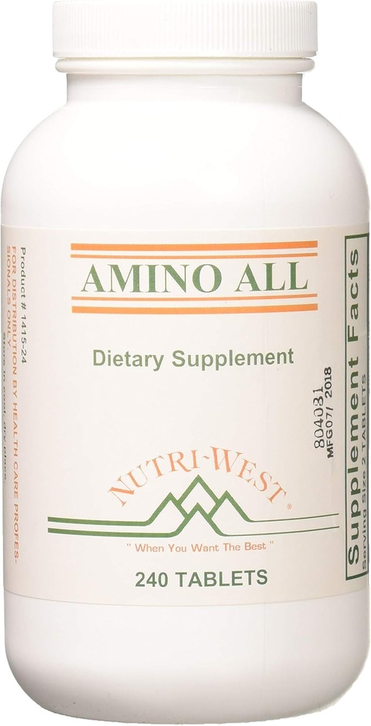 Nutri- West - Amino Alle 240 tabletter