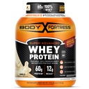 Body Fortress Super Advanced Whey Protein Powder, Vanilla, immunforsvar (1), Vitamin C & D Plus Zink, 3,9 lbs.