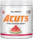 ALLMAX Nutrition AMINOCUTS (ACUTS), Amino-Charged Energy Drink med Taurine, L- Carnitin, Green Coffee Bean Extract, Watermelon, 30 Servere