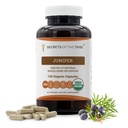 Hemmeligheder for Tribe Juniper 120 Kapsler, 1000 mg, USDA Organic Juniper (Juniperus communis) Tørret Berry (120 Kapsler)