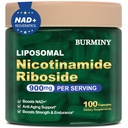 BURMINY Nicotinamide Riboside Resveratrol 900mg, Liposomal NR Supplements for Women & Man, High Purity NMNH Supplement Alternative for Anti-Aging, Energy, Focus - 1 Pcs