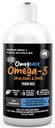 Omegease Fish Oil for Dogs & Cats - Finest for Kæledyr Omega 3 for Katte & Hunde - Supplement for Hud & Coat, Kløe, Skåle, Joints & Immun Health - 100% Pure Omega Fish Oil med EPA & DHA (32 oz)