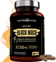 Black Maca Root 50: 1 Extract 37,500mg - 180 Kapsler Organic Peruvian Maca Peruana Supplement for mænd Budd124; High Potency Energy, Mood & Performance Support
