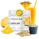 Lymph Go - Lymphdrainage supplement til kvinder & mænd - Lymph System Support - med Bromelain, Echinacea, Burdock Root, Mælkebøtte, Rutin, Kelp & Mere - 4.06 Oz - 30 Servering - Tropical Flavor