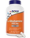 Nu L- Glutamin 500mg 300 Veg kapsler - Non- GMO supplement - Vegan Lglutamin Caps