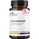 Design til sundhed CraveArrest - L-Tyrosine Anti- Craving Support Supplement med 5-HTP, B6, Rhodiola, B12 - Designet til Serotonin + Dopamin Support (120 kapsler)