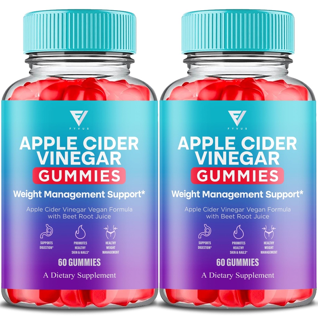Foreslået værdi: (2 Pack) Keto ACV Gummies Advanced Apple Cider Vinagar 1000MG Vitamin Supplement Formel for kvinder med folinsyre Beet Root (120 Gummies)