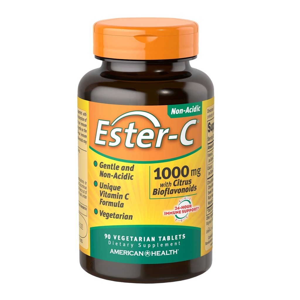 American Health Ester- C med Citrus Bioflavonoider, 1000 mg, 90 tabletter