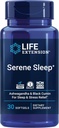 Life Extension Serene Sleep - Ashwagandha, Black Cumin - Sleep Supplement, Rolig, Afslapning, Sleep Support uden Melatonin - Once- Daily, Gluten- Free, Non- GMO - 30 Softgels