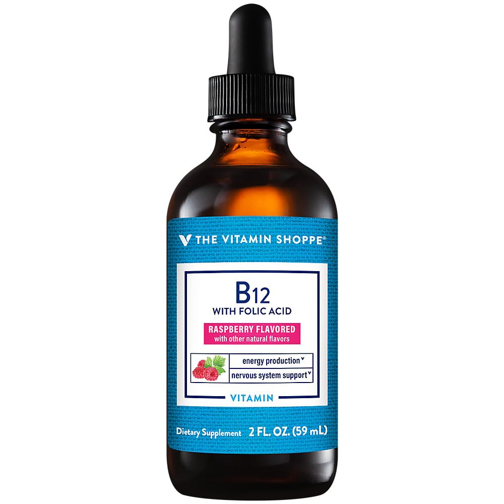The Vitamin Shoppe Vitamin B12 - Energy Production, Nervous System & Red Blood Cell Support, Daily B Vitamin