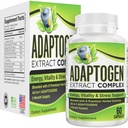 Adaptogens Extract Complex 9-in-1 | Adaptogenic Formula | Adaptogen Supplements | Men & Women | 60 Capsules